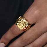 Religious Gold Ring