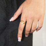 Gold Snake Ring