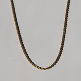 Rope Gold Chain Necklace