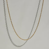 Thin Gold Chain Necklace