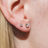 Gold Diamond Studs