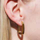 Rectangular U Earrings